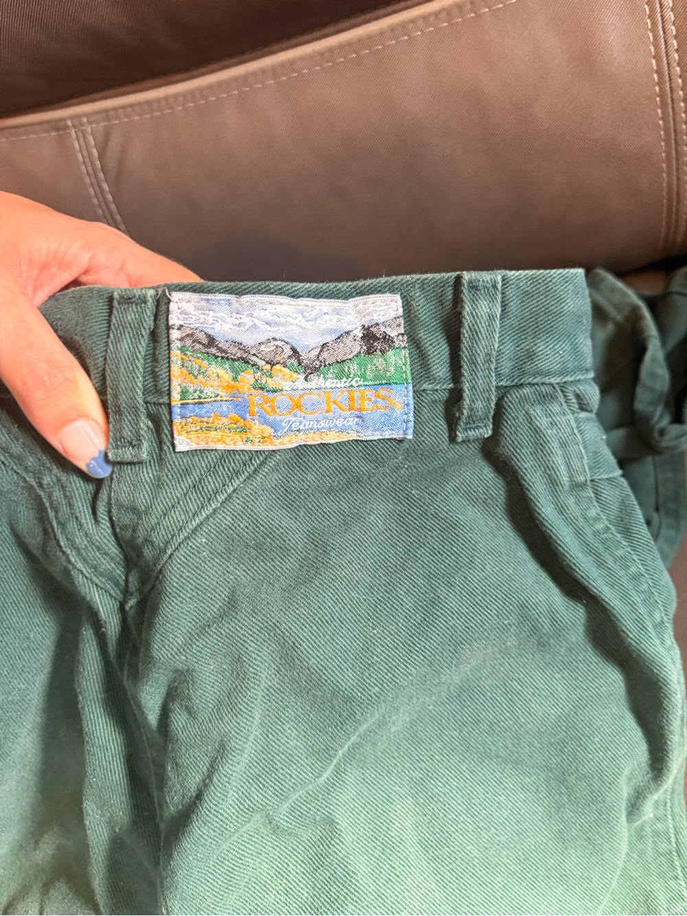 Vintage Rockies Jeanswear high-rise western denim jeans